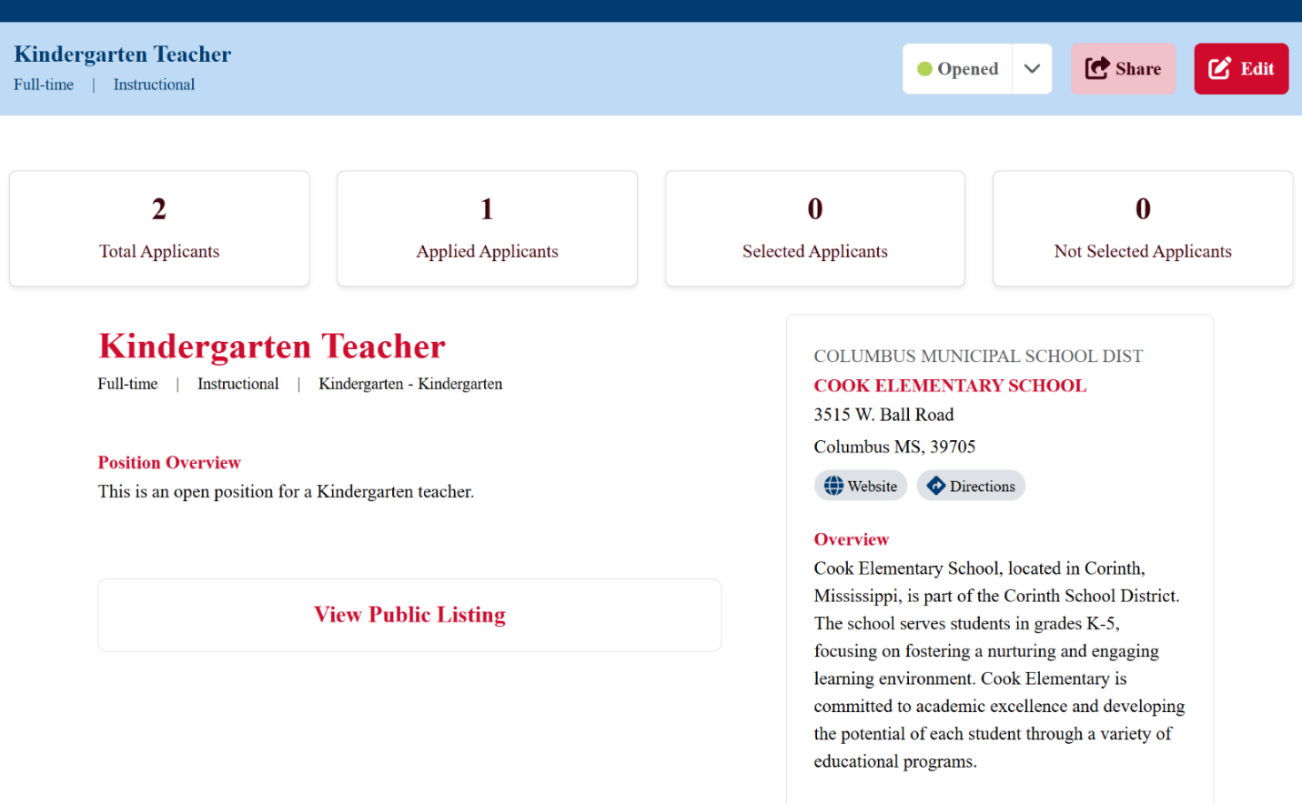 Image of Opened Position, Picture