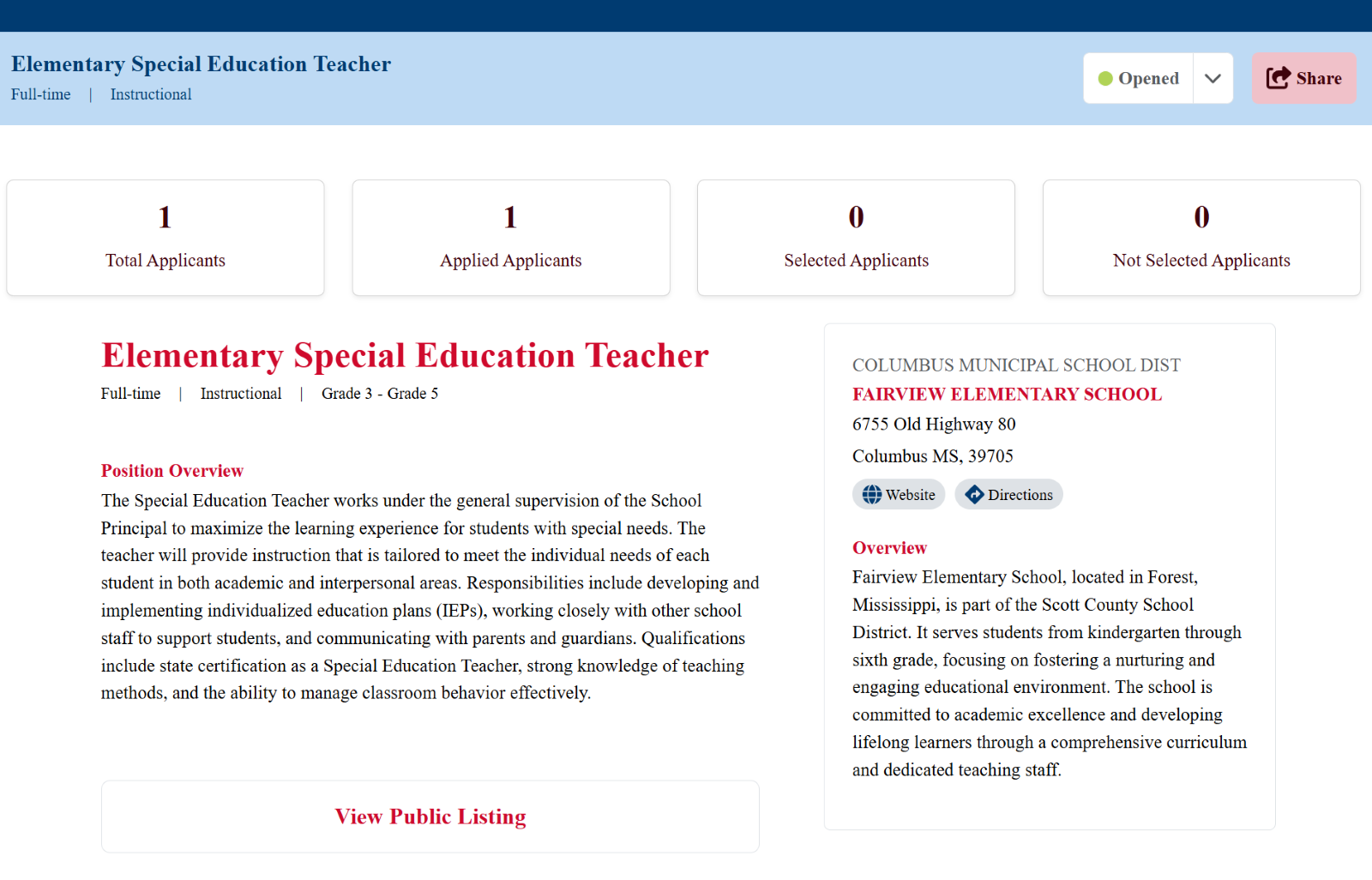 Image of Opened Position, Picture